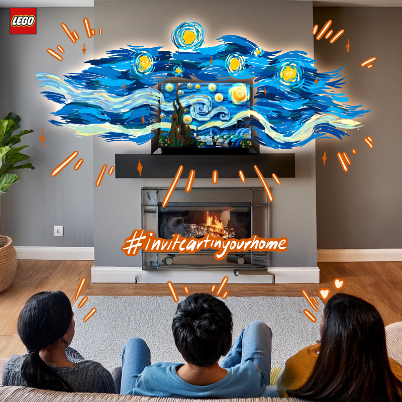 Affiche campagne lego